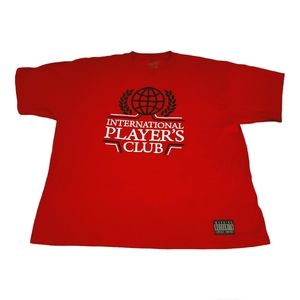 ROCKSMITH Mens Red International Players Club 100% Cotton TShirt 3xl